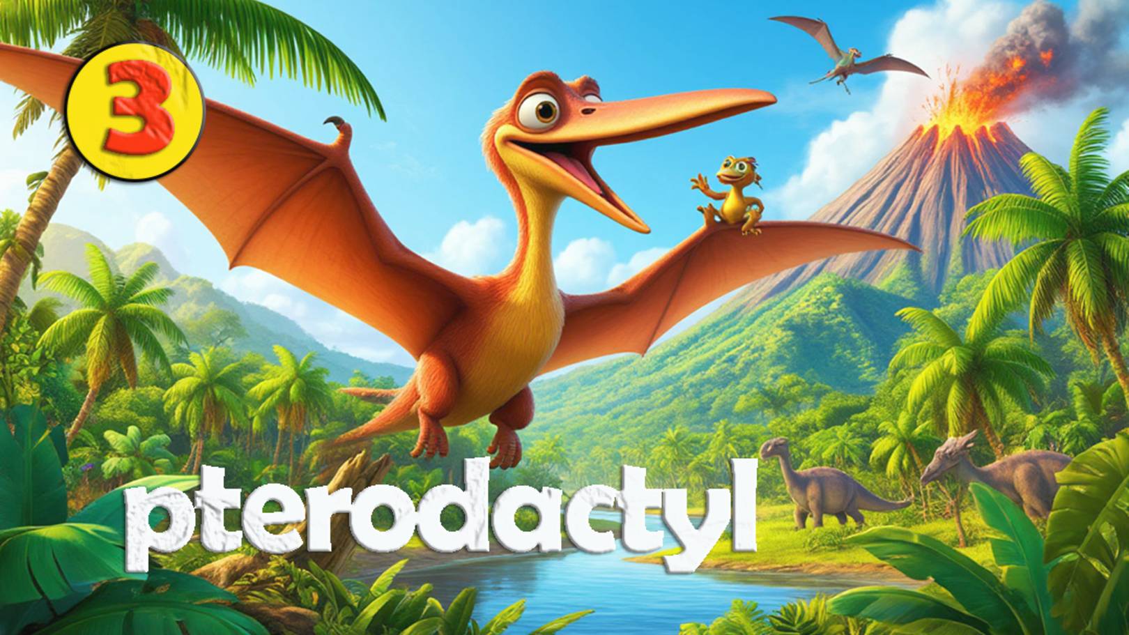 Динозаврики мезозоя: "Почти птеродактиль" смотреть онлайн