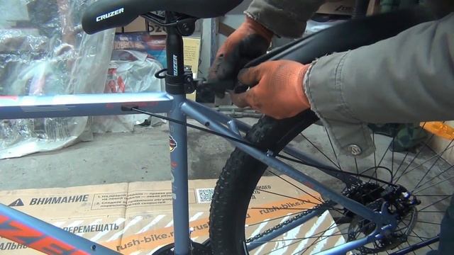 Сборка велосипеда Cruzer C нуля из коробки!