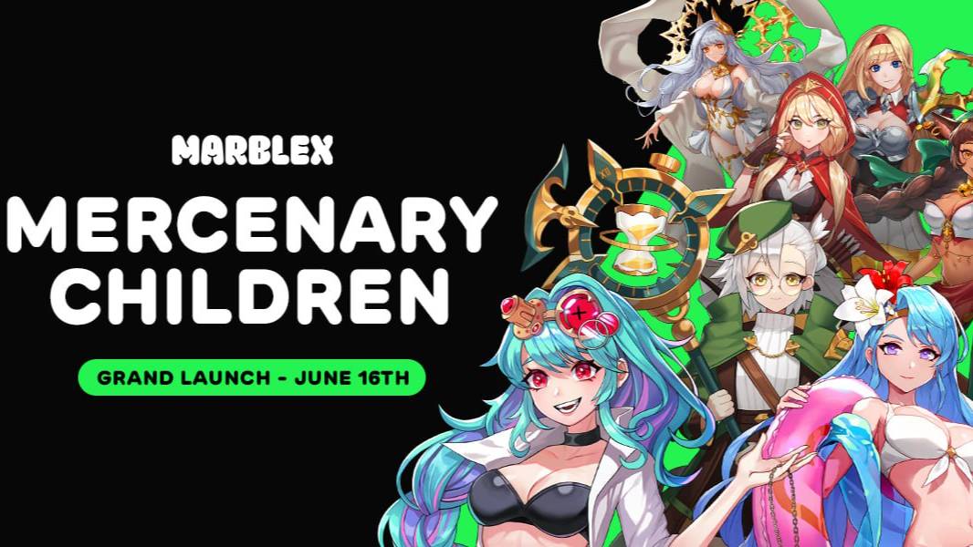 Mercenary Children - Смотрим новую RPG от MBX! Врываемся в ТОП и лутаем Токены! Web3 смотреть онлайн