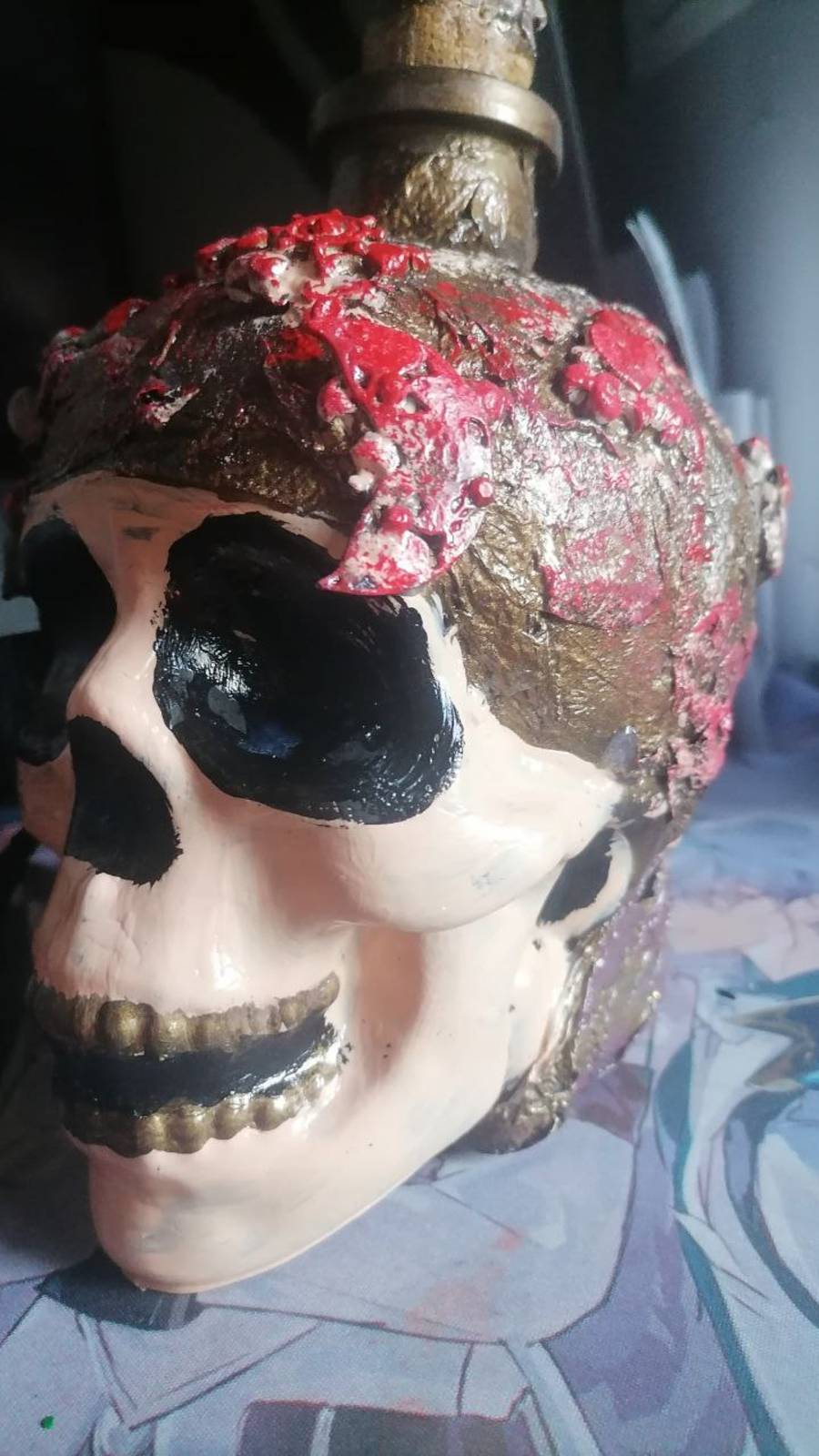 пиратский череп бутылка