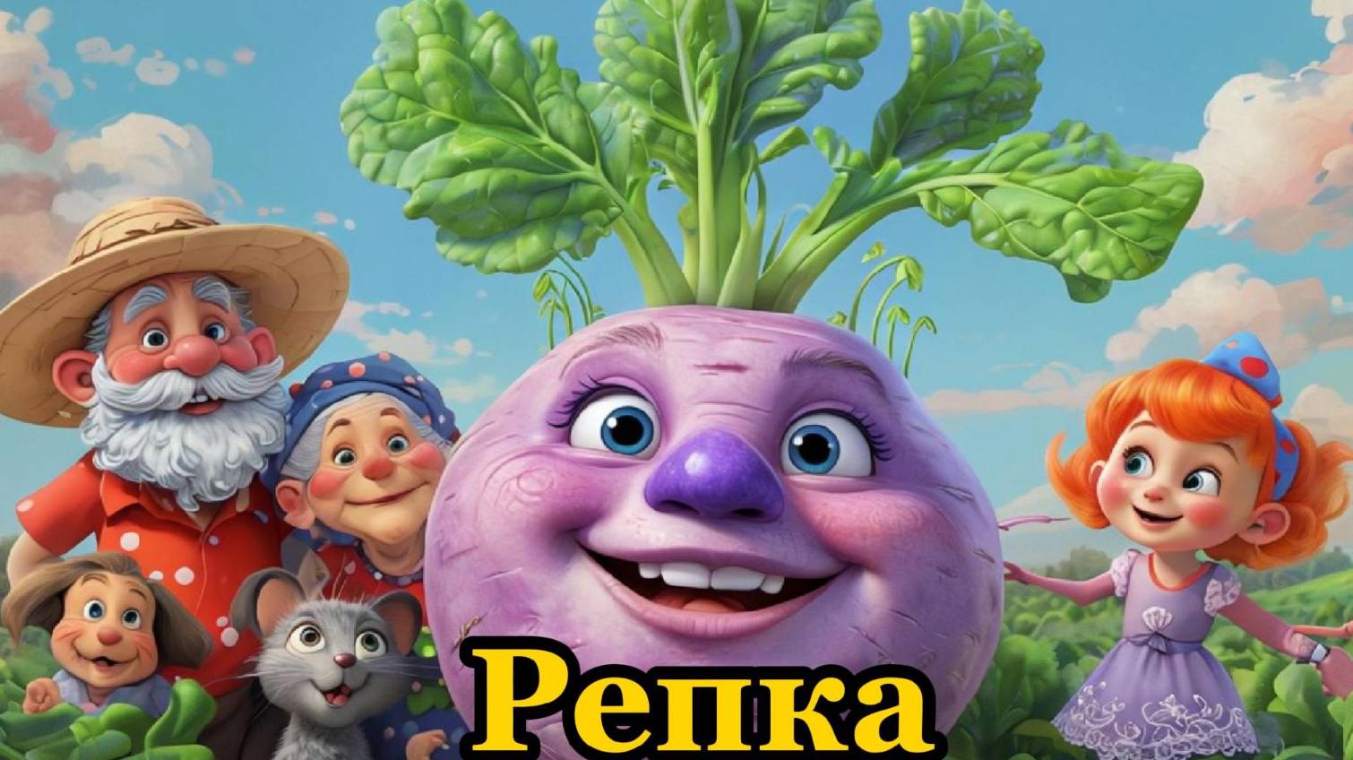 Репка - Русская народная сказка | Сказка для детей | Слушать сказки