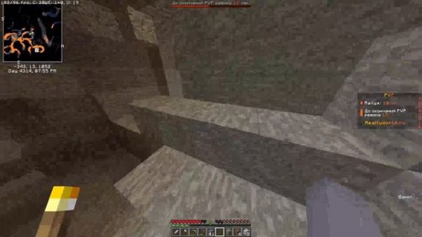 Minecraft Развитие с нуля на ReallyWorld #1 Серия