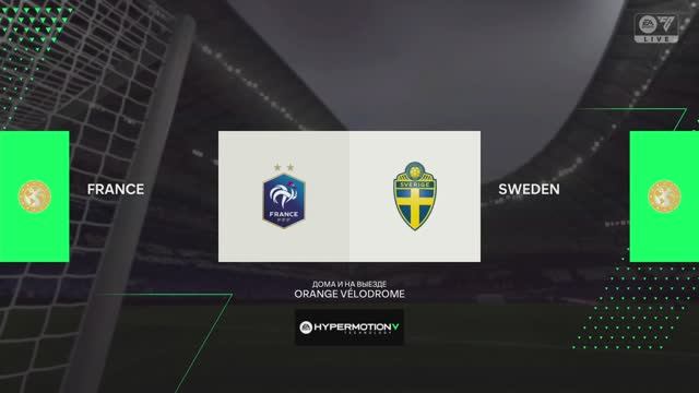 France Vs Sweden 14 Чемпионат Мира 1/8 Финала по версии игры FC 25 на PS5