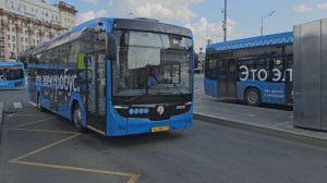 Электробусы нового поколения выехали на улицы столицы (июнь 2025)