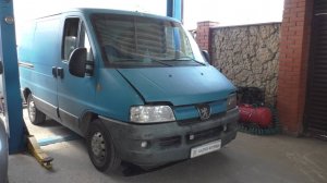 Замена топливного насоса ТНВД на Peugeot Boxer 2 2,2 дизель Пежо Боксер 2 2002 года