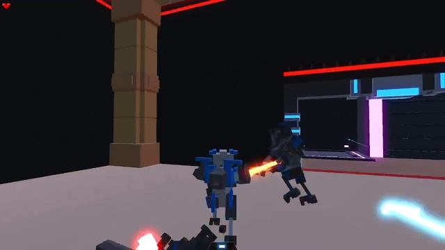 два человека в телах  роботов увидились (clone drone in tthe danger zone) часть 2