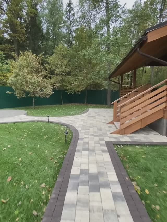 Обзор вымощенной территории