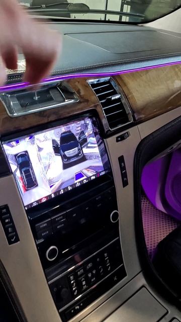 Установка магнитолы #Андроид #Parafar #PF911 серии U2K360 в #Cadillac #Escalade смотреть онлайн