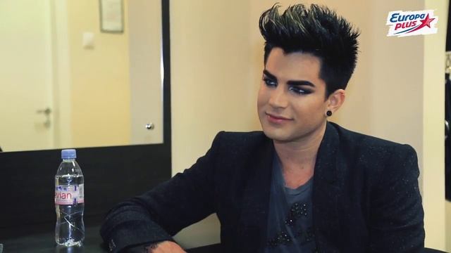 Интервью с Adam Lambert - Европа Плюс