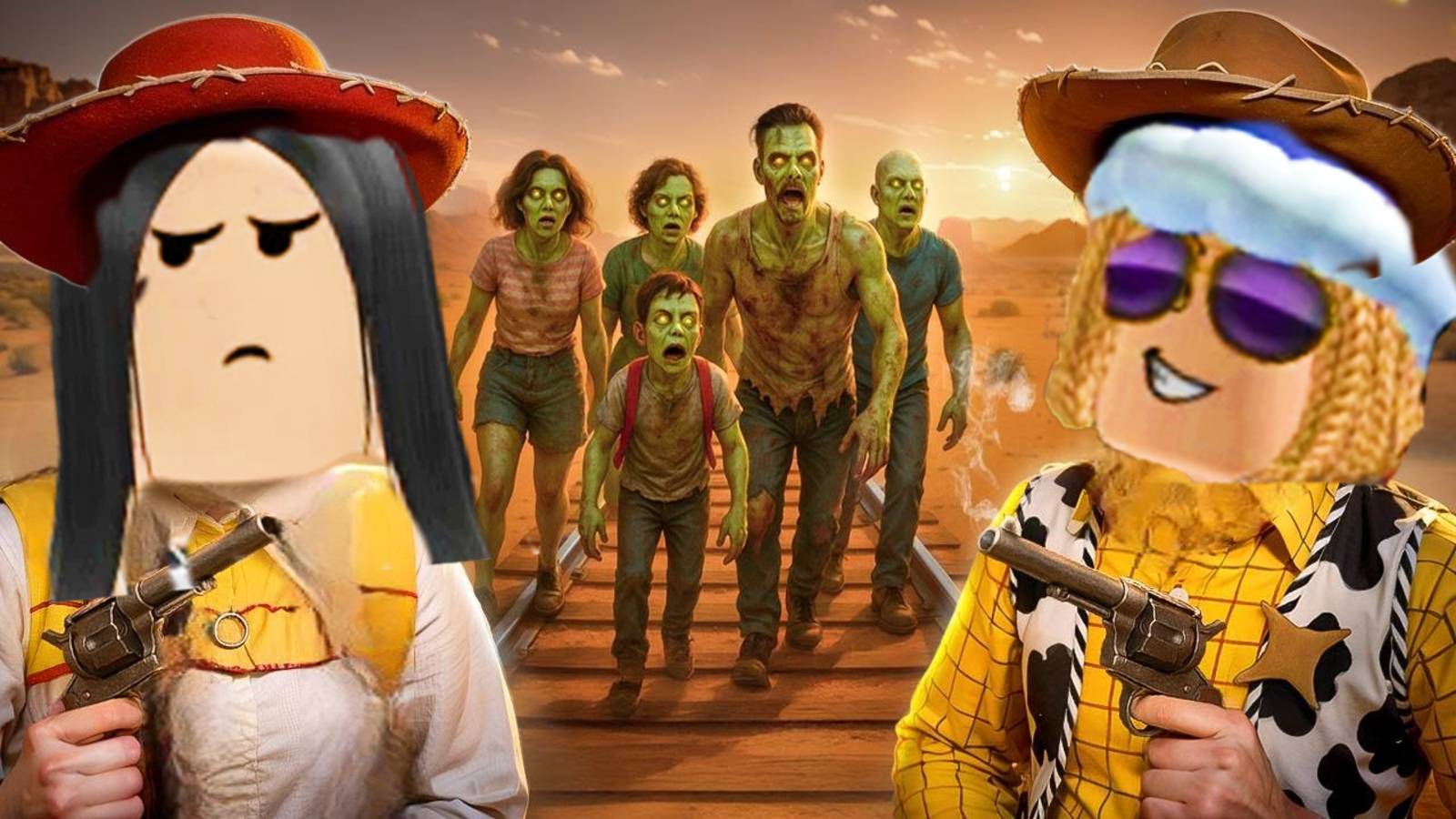 УЕХАЛИ С ДАШЕЙ НА ДИКИЙ ЗАПАД! НАС ПРЕСЛЕДУЮТ НА ДИКОМ ЗАПАДЕ!