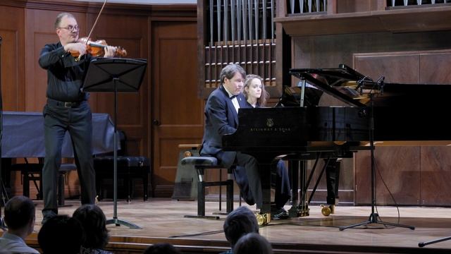 Соната РЕСПИГИ для скрипки и фортепиано H Moll