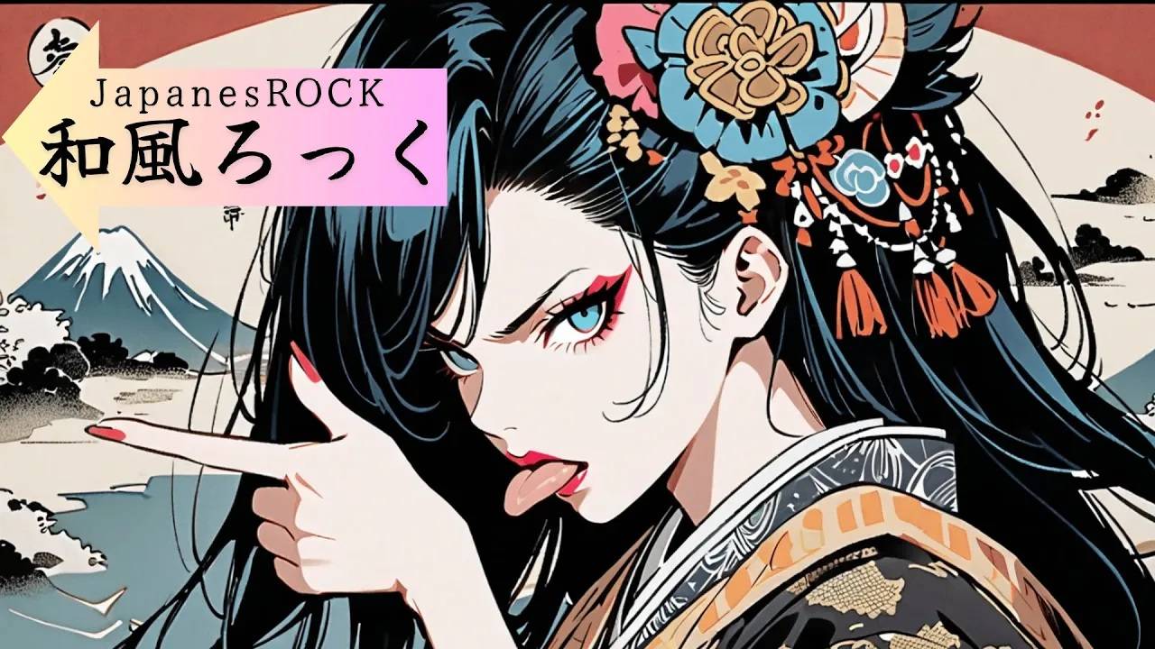 Shamisen × Rock🔥Perfect BGM for Study, Sleep, Work, and Gaming смотреть онлайн