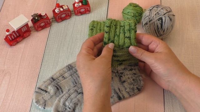 Пряжа "Летняя березка". Детские носочки. смотреть онлайн