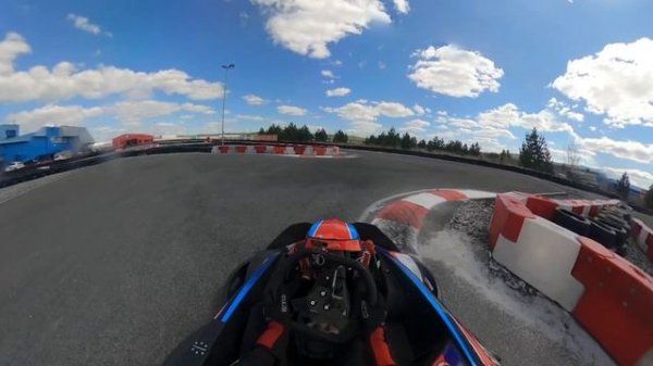 Конфигурация открытой трассы Turba Karting Hall г. Екатеринбург