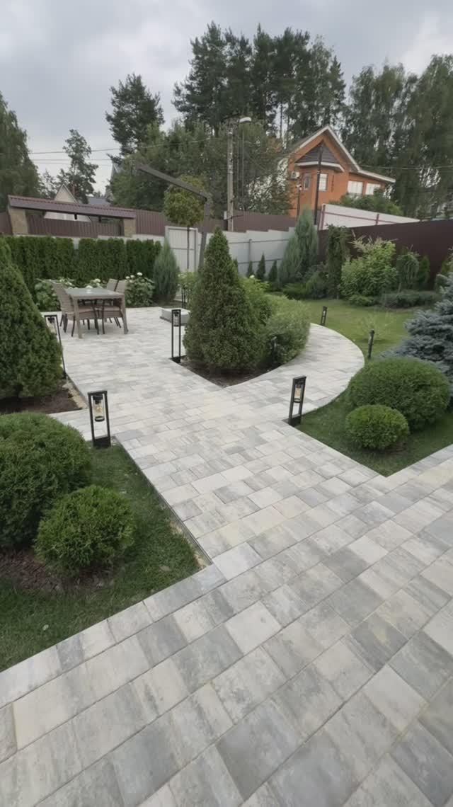 Обзор вымощенной территории