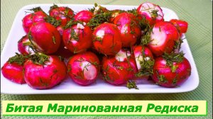 Отбитая Редиска ! Сочная хрустящая Закуска маринованный Редис.