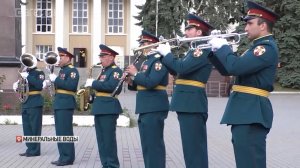 Оркестр  Росгвардии выступил на фестивале «Музыка. Кавказ. И блеск военной меди!»