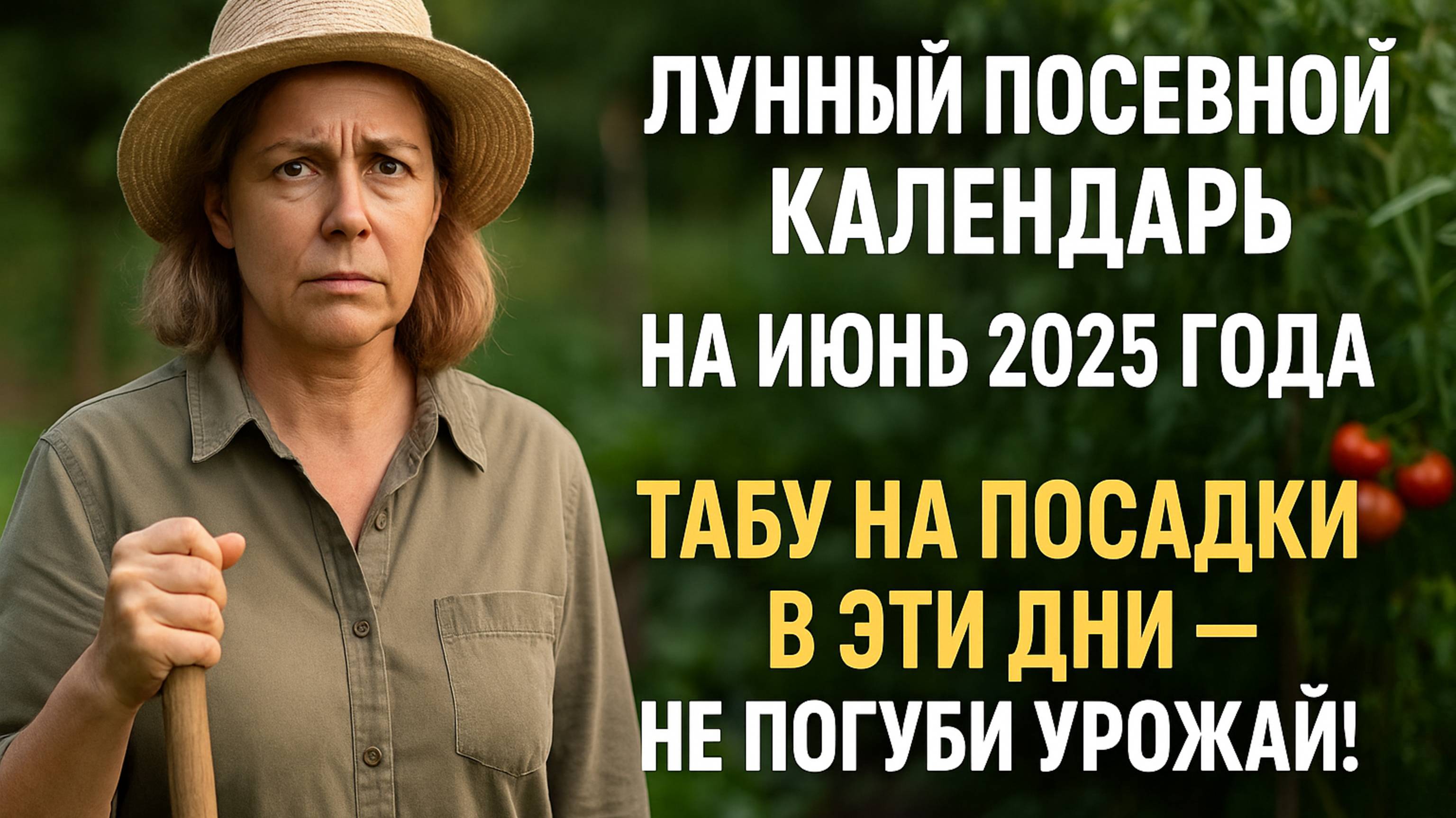 Лунный посевной календарь на июнь 2025 года ТАБУ на посадки в эти дни не погуби урожай
