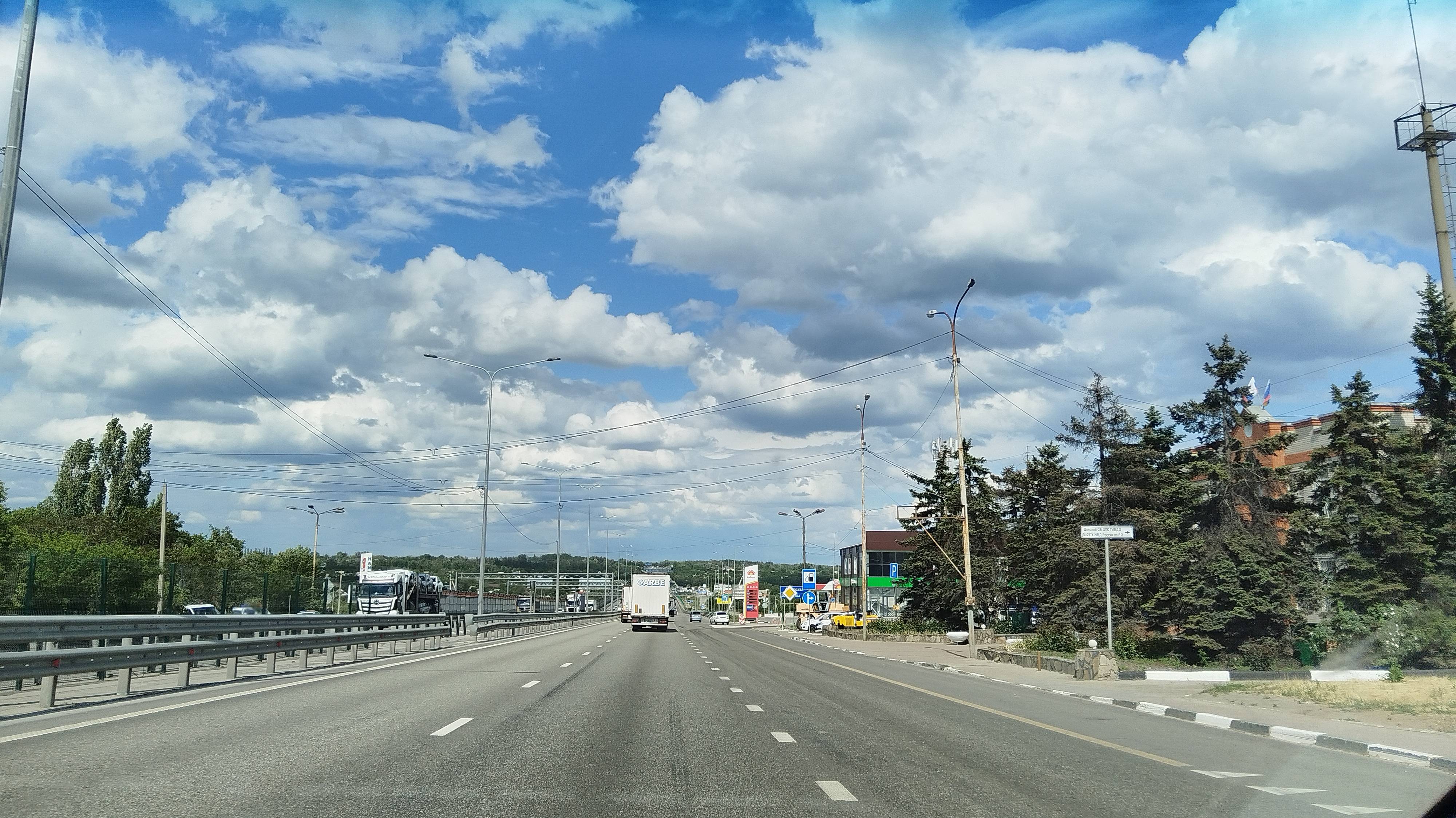 Трасса М 4 Дон в Ростовской области. На машине из Воронежа до Нальчика Часть 5 смотреть онлайн