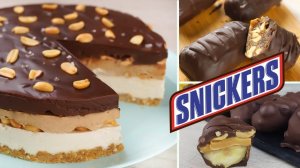 Полезный Торт сникерс и батончики сникерс - Без муки, яиц, молока, сахара