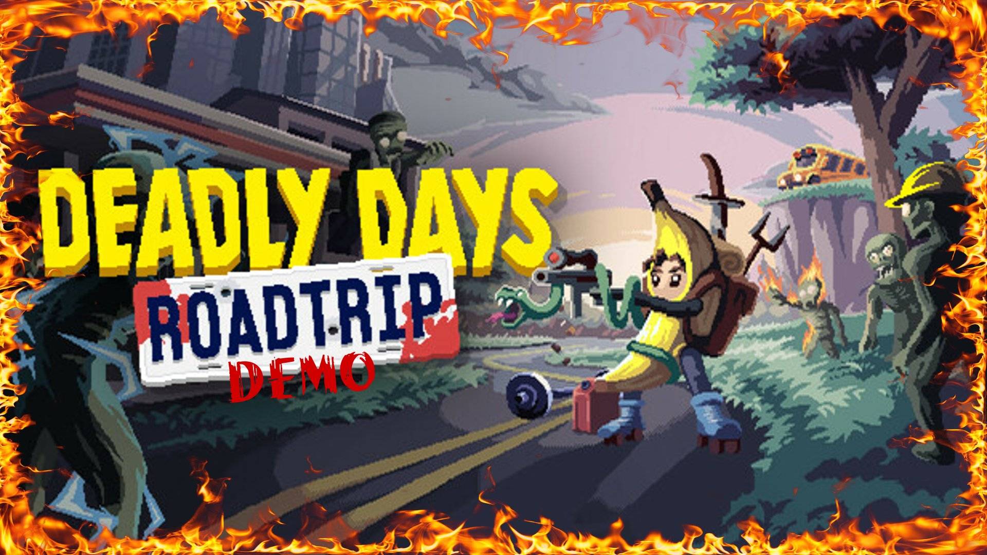 Deadly Days Roadtrip Demo Gameplay