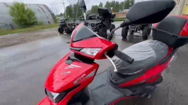 Обзор скутера M12 PRET 125cc(49cc)