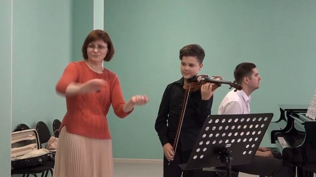 Мастер-класс. V Международная музыкальная академия г. Клин 2023 (скрипка) смотреть онлайн