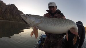 Облов русловой канавы. Учимся читать реку. Ловля на спиннинг.