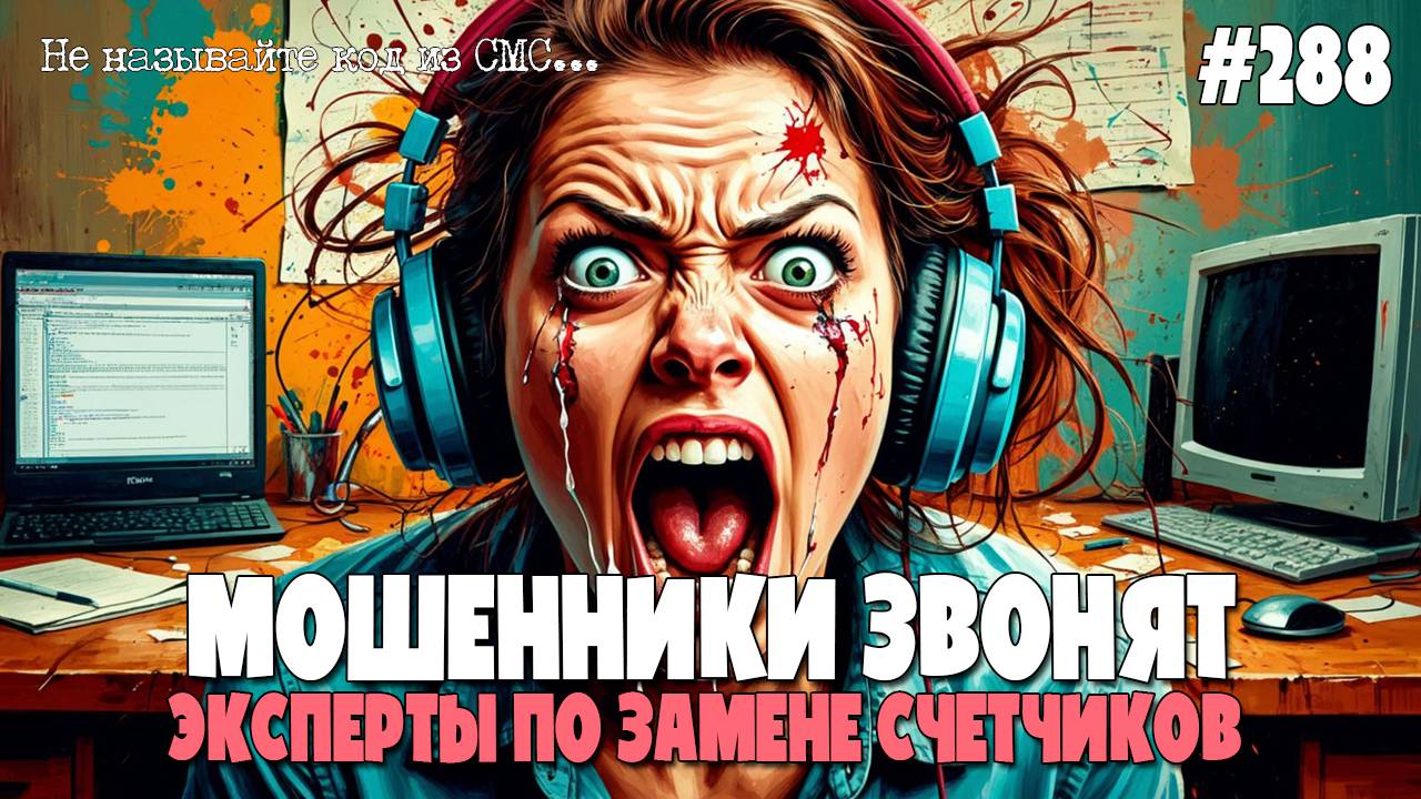 БРИГАДА ЭКСПЕРТОВ ПО ЗАМЕНЕ СЧЕТЧИКОВ | МОШЕННИКИ ЗВОНЯТ ПО ТЕЛЕФОНУ | НЕ СООБЩАЙТЕ КОД ИЗ СМС смотреть онлайн