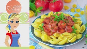 🌭 СОСИСКИ С ТОМАТНОЙ ПАСТОЙ НА СКОВОРОДЕ — пикантные, сытные, за 15 минут!