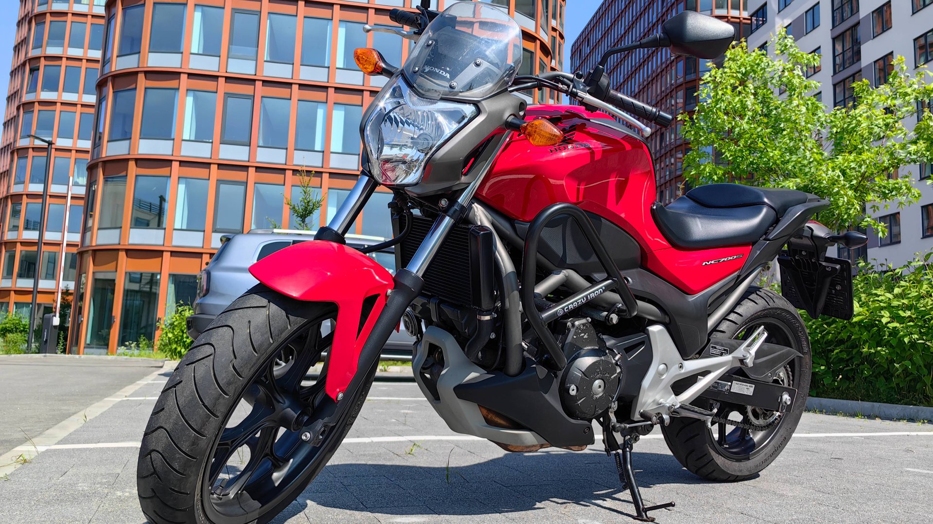 Honda NC 700 S обзор и поездка смотреть онлайн