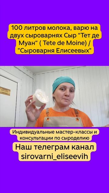 100 литров молока, варю на двух сыроварнях Сыр “Тет де Муан“ ( Tete de Moine) / "Сыроварня Елисеевых смотреть онлайн