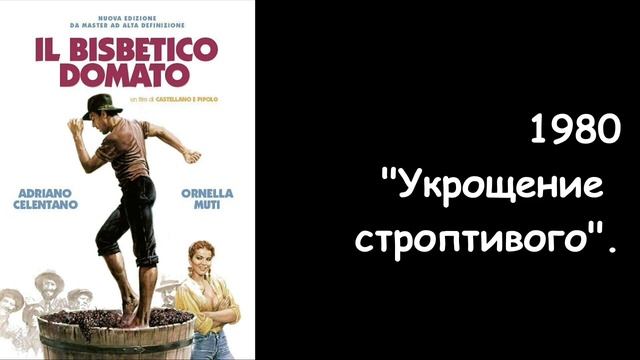 Адриано Челентано. Фильмография. смотреть онлайн