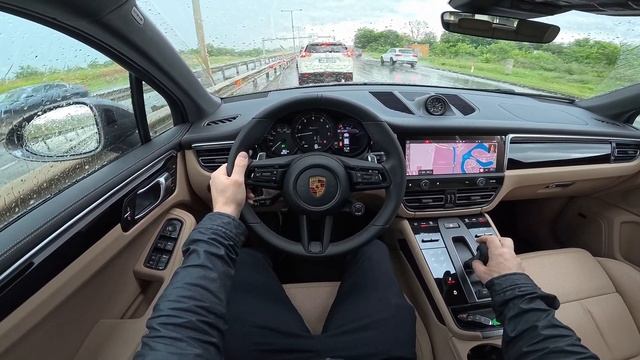 Porsche Macan T 2024 POV Test Drive смотреть онлайн