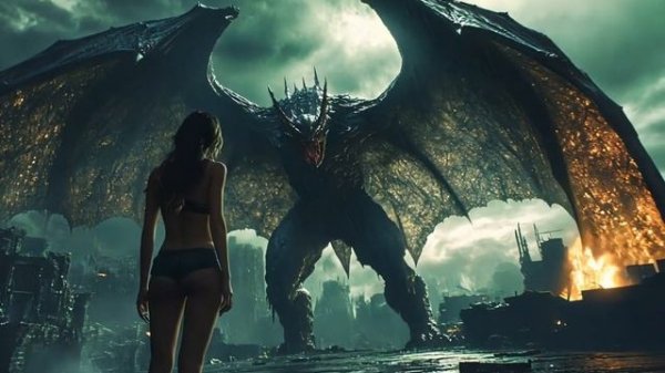 Dark Skies - Heavy Metal Rock Music _ AI Short Cinematic Story