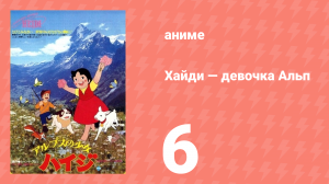 Хайди — девочка Альп 6 серия (аниме-сериал, 1974)