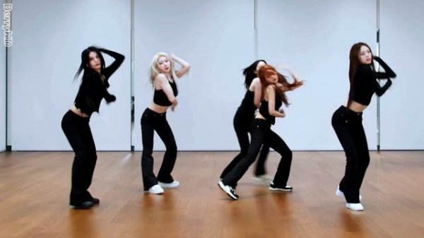 ITZY-'Imaginary friend' dance practice mirrored tutorial slowed