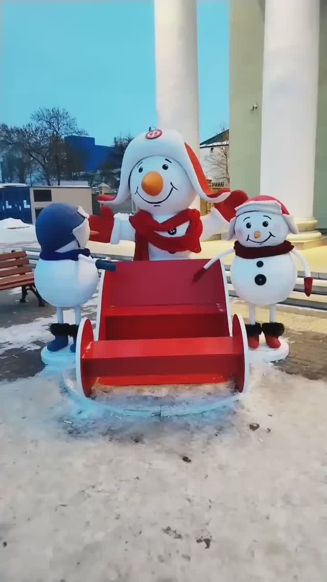 Музыкальный трамвай и забавные снеговики. смотреть онлайн
