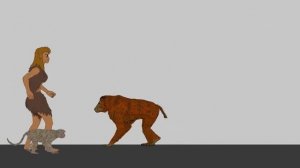 Сравнение размеров вымерших приматов