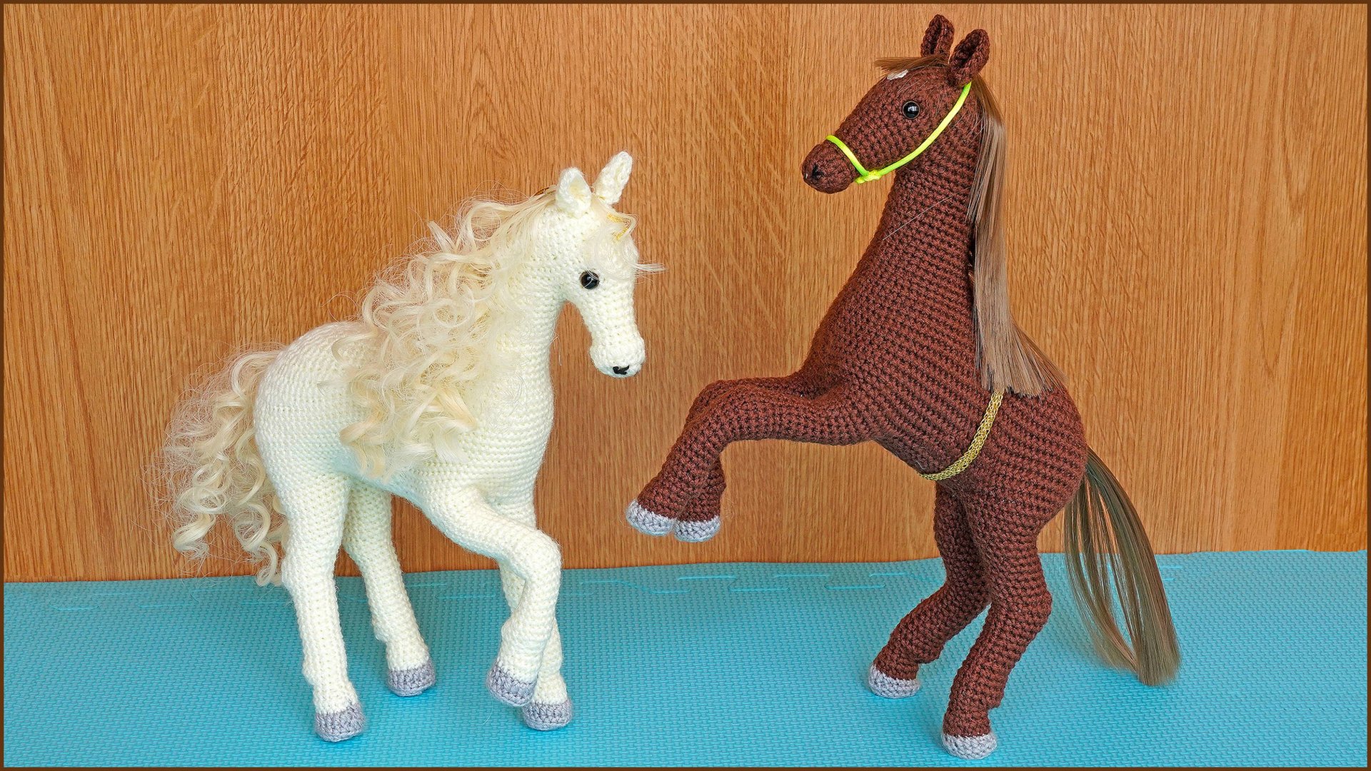 Лошадь крючком. Вязание крючком лошади. Часть 3.