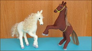 Лошадь крючком. Вязание крючком лошади. Часть 3.