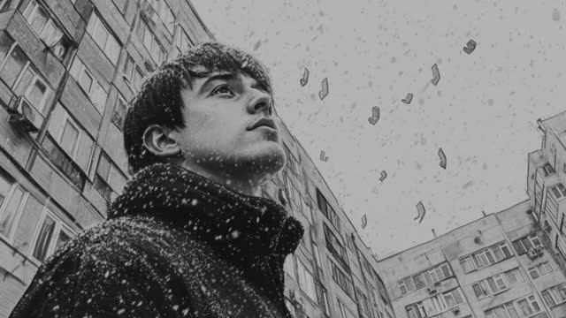 Снег в Новосибирске (Стихи В.Мучкин, исп., клип ИИ)