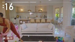 Realistic Full Body Morning Cardio for Moms