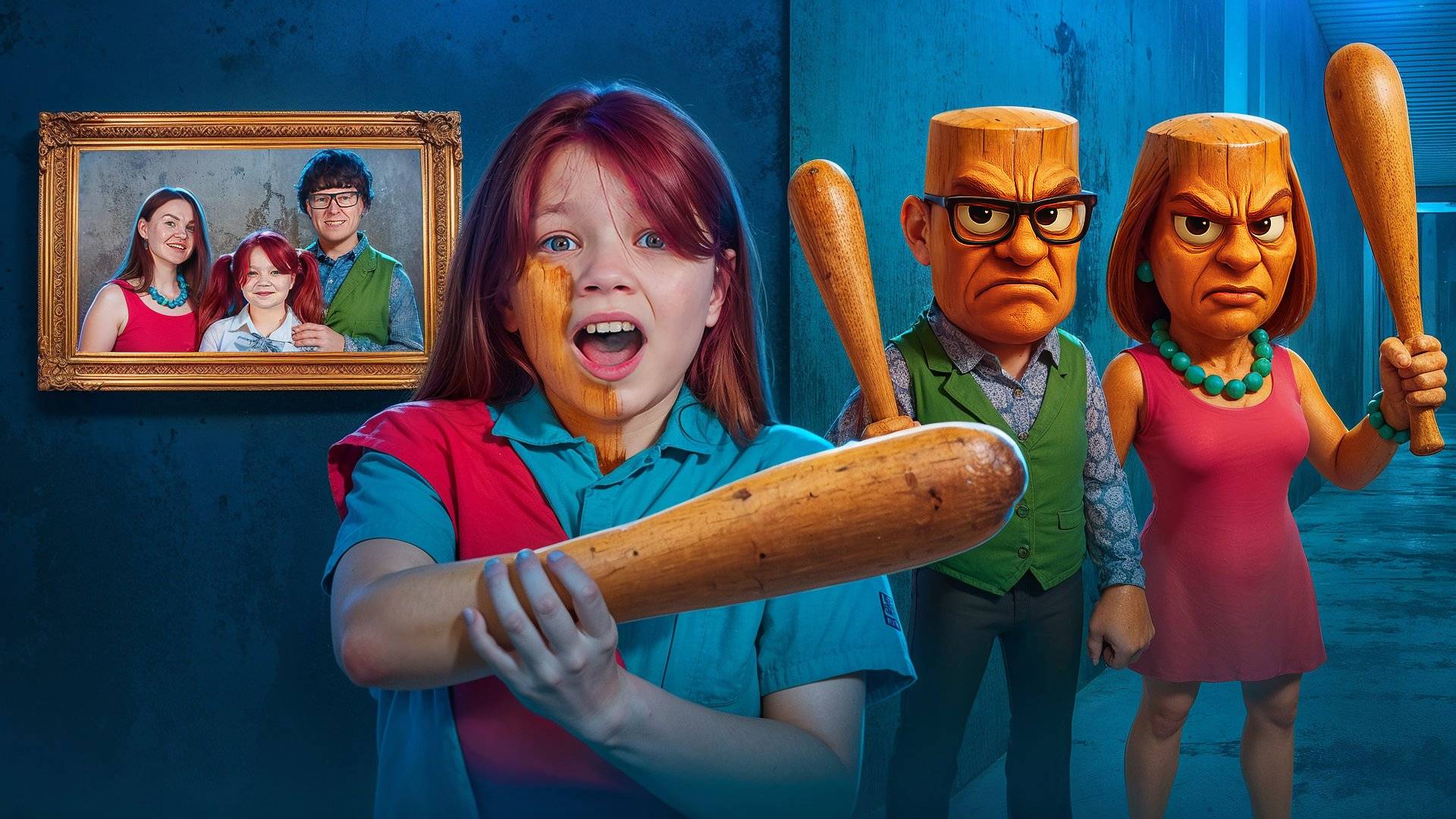 Я ПРЕВРАЩАЮСЬ В ТУНГ ТУНГ САХУРА! Моя приемная семья Тунг Тунг Сахур! смотреть онлайн