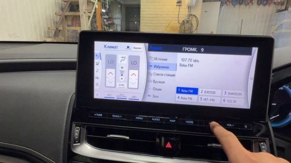 Русификация Toyota Crown 220 Restyle 2022 Japan