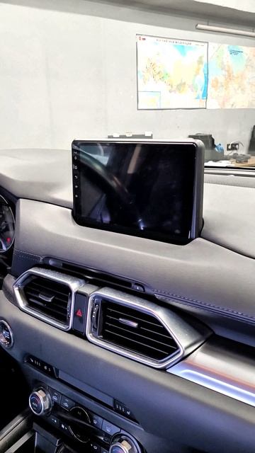 Установка магнитолы #Андроид #Parafar #PFPF981-9 серии XHD360 в #Mazda #CX5 смотреть онлайн