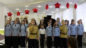 Хор отчетный концерт Я хочу, чтобы не было больше войны