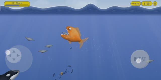 Прохождение Tasty Blue за рыбку.