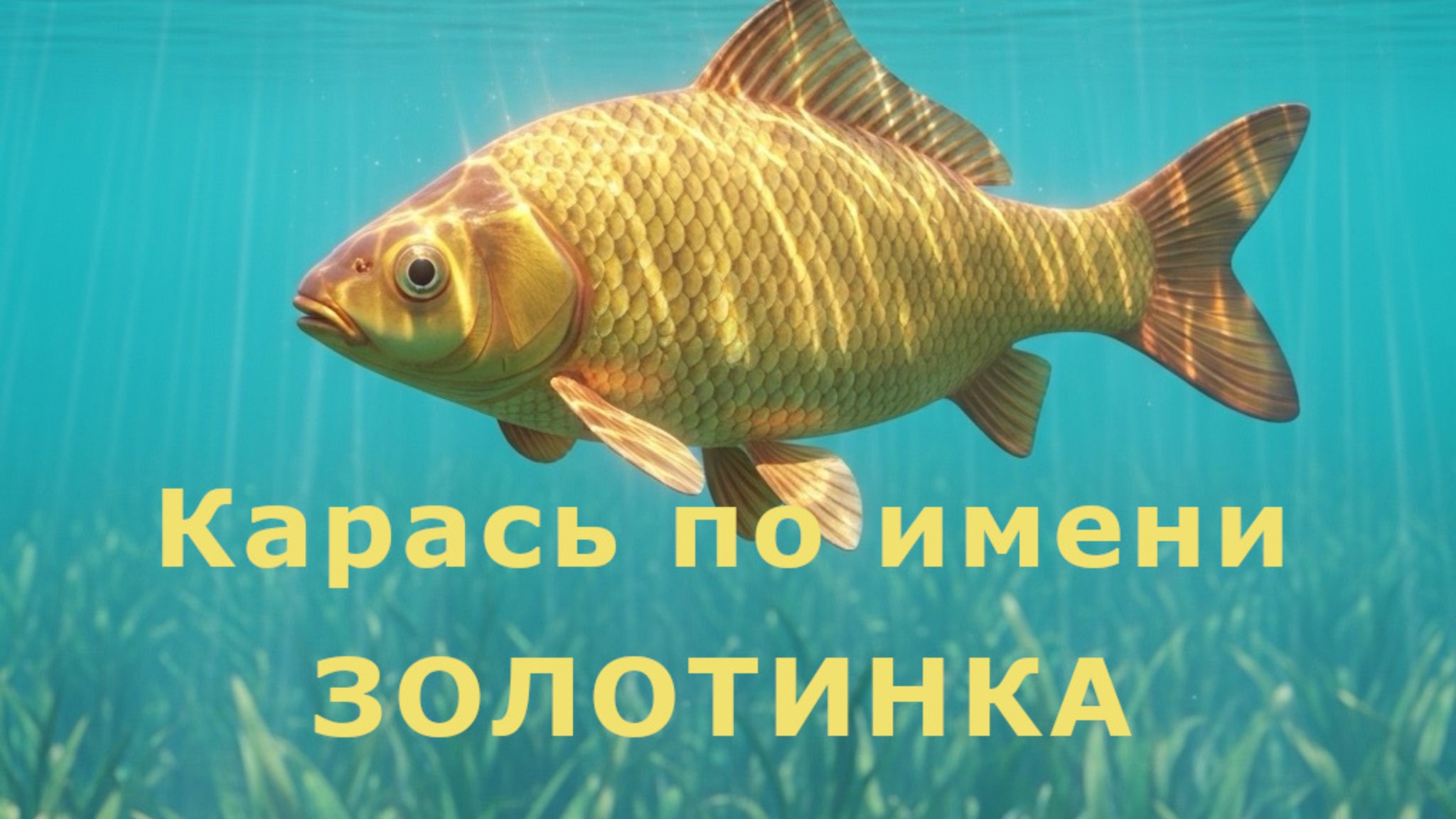 Карась по имени Золотинка. Сказка Е.Клюева смотреть онлайн