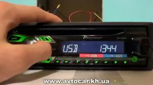 Видеообзор автомагнитолы Pioneer DEH-1500UBG [get-save.com]